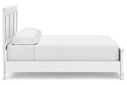 Fortman White California King Panel Bed -  Ashley - DMV Furniture