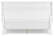 Fortman White King Panel Bed -  Ashley - DMV Furniture