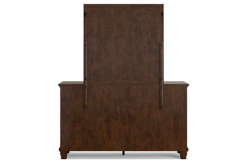 Danabrin Brown Dresser and Mirror -  Ashley - DMV Furniture