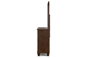 Danabrin Brown Dresser and Mirror -  Ashley - DMV Furniture