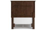 Danabrin Brown Twin Panel Bed -  Ashley - DMV Furniture