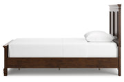 Danabrin Brown Twin Panel Bed -  Ashley - DMV Furniture