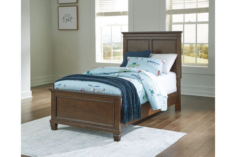 Danabrin Brown Twin Panel Bed -  Ashley - DMV Furniture