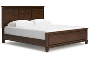 Danabrin Brown California King Panel Bed -  Ashley - DMV Furniture