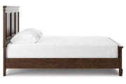 Danabrin Brown California King Panel Bed -  Ashley - DMV Furniture
