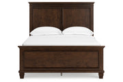 Danabrin Brown Full Panel Bed -  Ashley - DMV Furniture