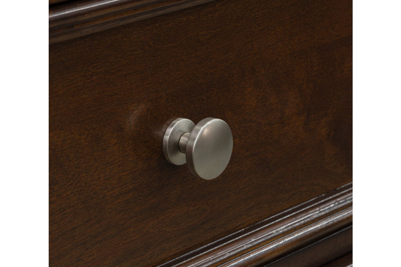 Danabrin Brown Dresser and Mirror -  Ashley - DMV Furniture