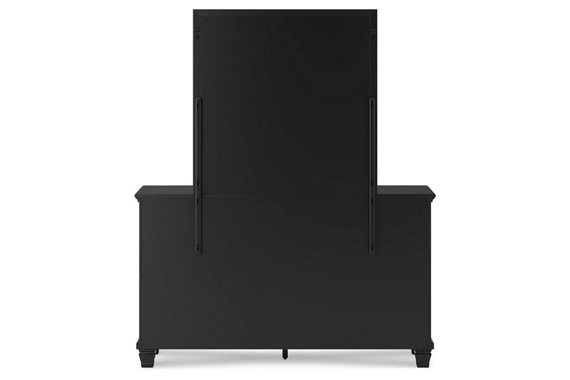 Lanolee Black Dresser and Mirror -  Ashley - DMV Furniture