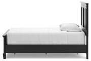 Lanolee Black Twin Panel Bed -  Ashley - DMV Furniture