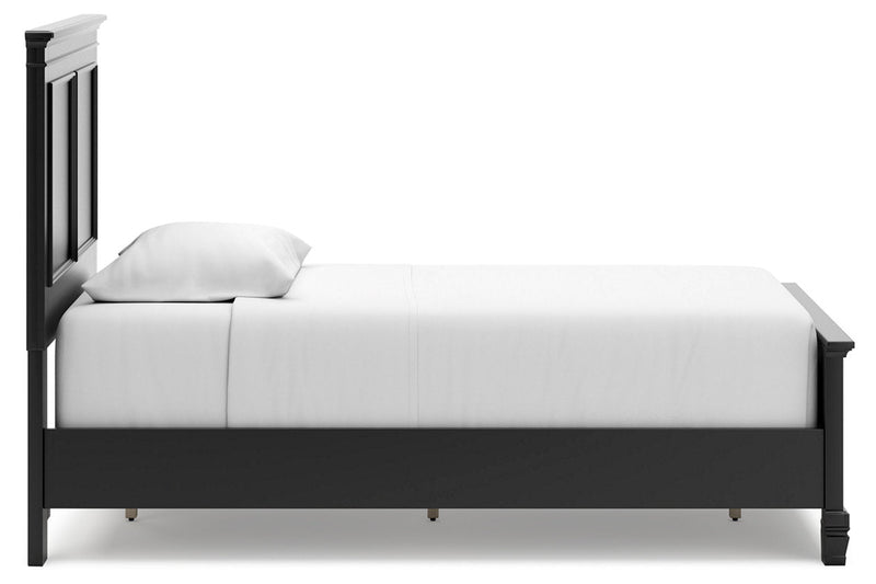 Lanolee Black Twin Panel Bed -  Ashley - DMV Furniture