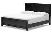 Lanolee Black California King Panel Bed -  Ashley - DMV Furniture
