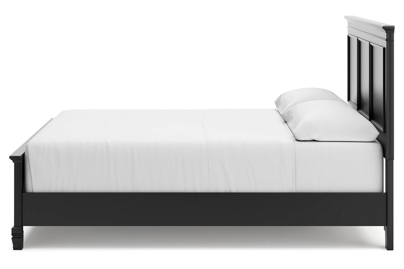 Lanolee Black California King Panel Bed -  Ashley - DMV Furniture