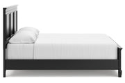 Lanolee Black California King Panel Bed -  Ashley - DMV Furniture