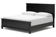 Lanolee Black King Panel Bed -  Ashley - DMV Furniture