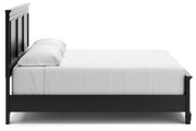 Lanolee Black King Panel Bed -  Ashley - DMV Furniture
