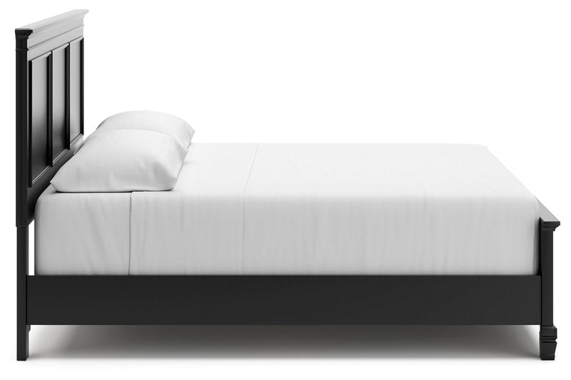 Lanolee Black King Panel Bed -  Ashley - DMV Furniture