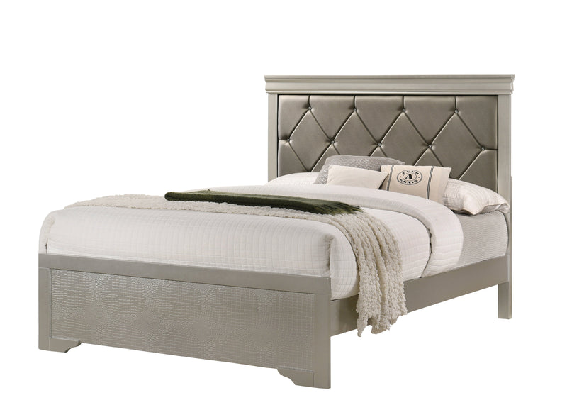 Amalia Silver Panel Youth Bedroom Set - DMV Furniture