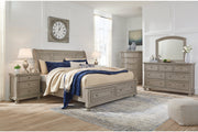 Lettner Light Gray Dresser and Mirror -  Ashley - DMV Furniture
