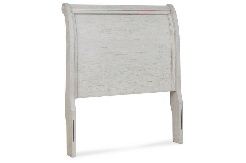 Robbinsdale Antique White Sleigh Storage Bedroom Set from Ashley - DMV Furniture
