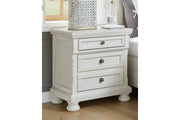 Robbinsdale Antique White Sleigh Bedroom Set from Ashley - DMV Furniture
