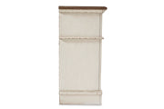 Realyn Chipped White Dresser and Mirror -  Ashley - DMV Furniture