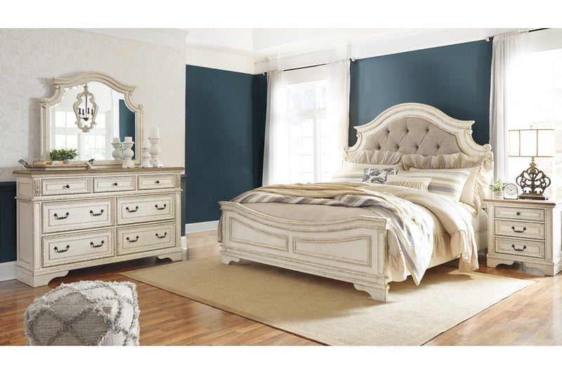 Realyn Two-tone Dresser and Mirror -  Ashley - DMV Furniture