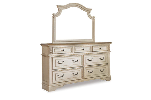 Realyn Two-tone Dresser and Mirror -  Ashley - DMV Furniture