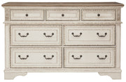 Realyn Chipped White Upholstered Panel Bedroom Set from Ashley - DMV Furniture