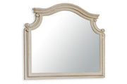 Realyn Chipped White Bedroom Mirror (Mirror Only) from Ashley - DMV Furniture