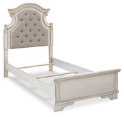 Realyn Two-tone Twin Bed, Dresser and Mirror from Ashley - DMV Furniture