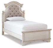 Realyn Two-tone Twin Bed, Dresser and Mirror from Ashley - DMV Furniture