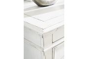 Kanwyn Whitewash Dresser and Mirror -  Ashley - DMV Furniture