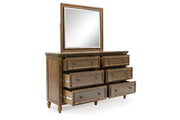 Sturlayne Brown Dresser and Mirror -  Ashley - DMV Furniture