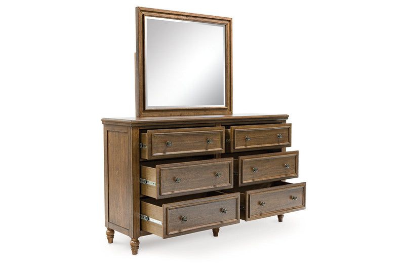 Sturlayne Brown Dresser and Mirror -  Ashley - DMV Furniture