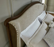 Sturlayne Brown California King Upholstered Panel Bed from Ashley - DMV Furniture