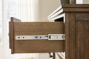 Sturlayne Brown Dresser and Mirror -  Ashley - DMV Furniture