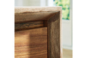 Dressonni Brown Dresser and Mirror -  Ashley - DMV Furniture