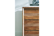 Dressonni Brown Dresser and Mirror -  Ashley - DMV Furniture