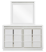 Chalanna White Upholstered Panel Storage Bedroom Set from Ashley - DMV Furniture