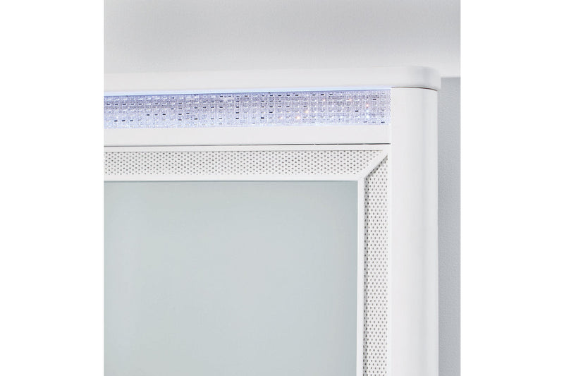 Chalanna White Dresser and Mirror -  Ashley - DMV Furniture