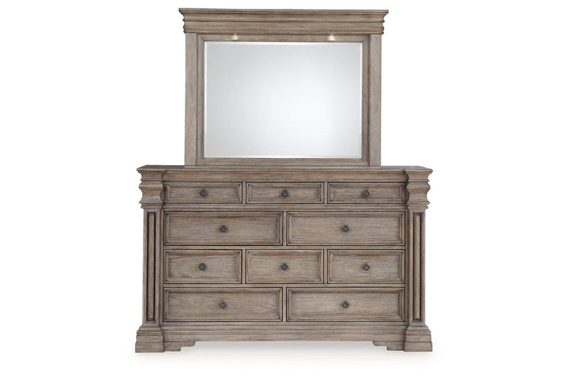 Blairhurst Light Grayish Brown Dresser and Mirror -  Ashley - DMV Furniture