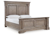 Blairhurst Light Grayish Brown California King Panel Bed -  Ashley - DMV Furniture
