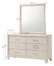 Charlie White Panel Bedroom Set from Crown Mark - DMV Furniture