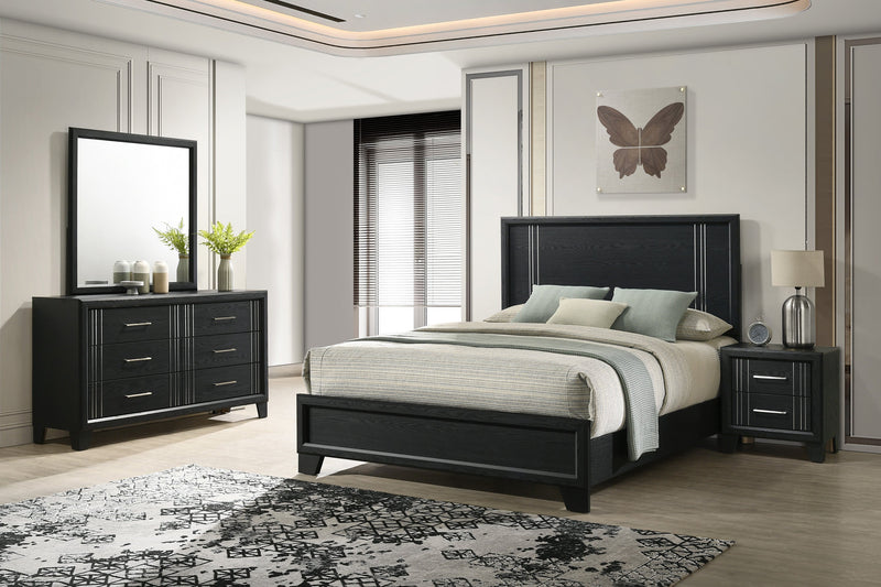 Charlie Charcoal Panel Bedroom Set from Crown Mark - DMV Furniture