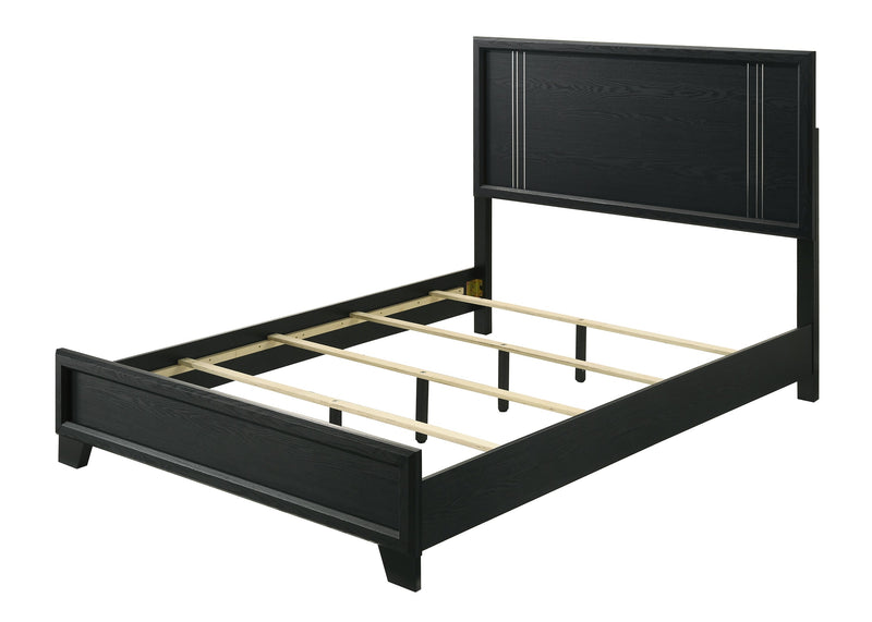 Charlie Charcoal Full Panel Bed from Crown Mark - DMV Furniture