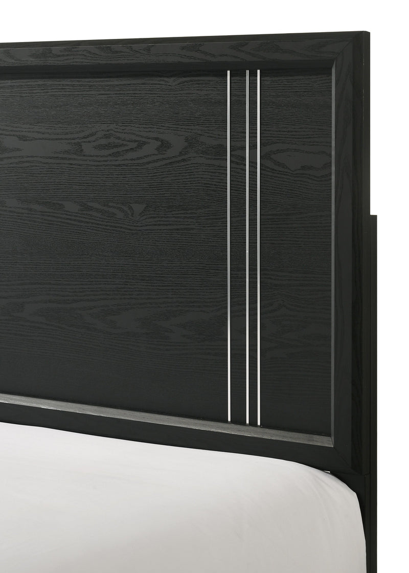Charlie Charcoal Full Panel Bed from Crown Mark - DMV Furniture