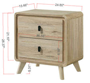 Dawson Light Wood Panel Bedroom Set from Crown Mark - DMV Furniture