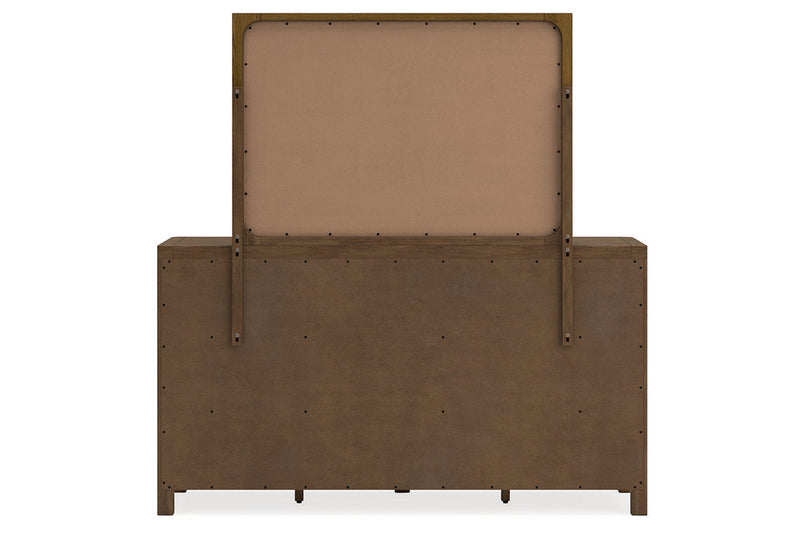 Cabalynn Light Brown Dresser and Mirror -  Ashley - DMV Furniture