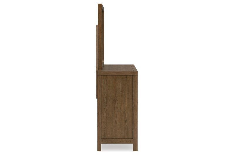Cabalynn Light Brown Dresser and Mirror -  Ashley - DMV Furniture