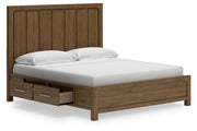 Cabalynn Light Brown Panel Storage Bedroom Set from Ashley - DMV Furniture